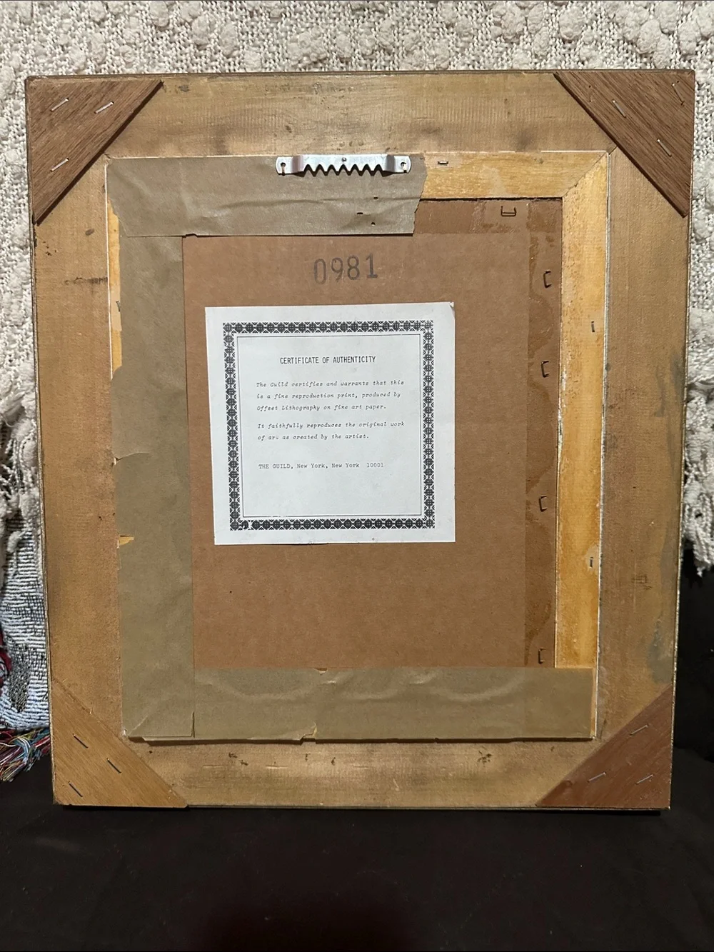 Gold Ornate Framed Art Print - Home Accents